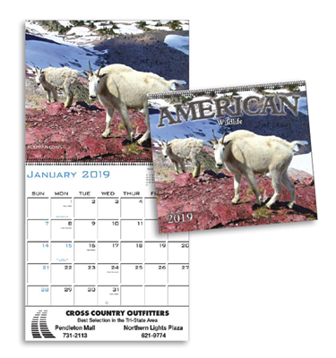 Spiral Bound Themed Calendars